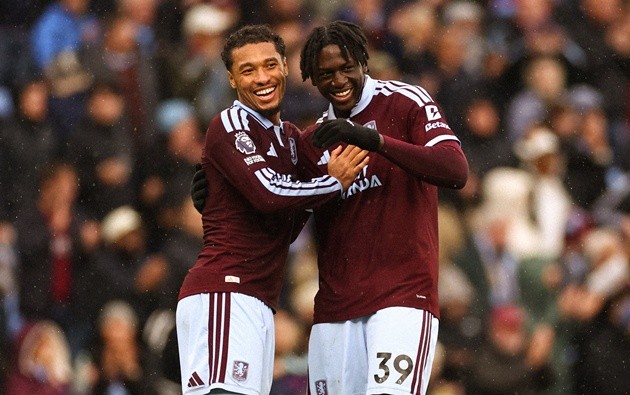 Villa thể hiện sự kỵ giơ với Man City. (Ảnh: X Aston Villa)