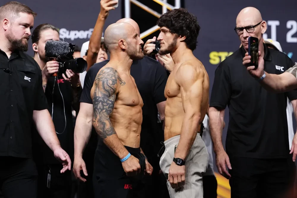 Alexander Volkanovski và Movsar Evloev chạm trán tại sự kiện chính UFC 333