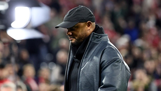 Kompany là người cuồng công việc. (Ảnh: EPA Images)