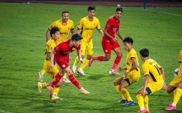 Công An Hà Nội đang sa sút. (Ảnh: Công An Hà Nội FC)