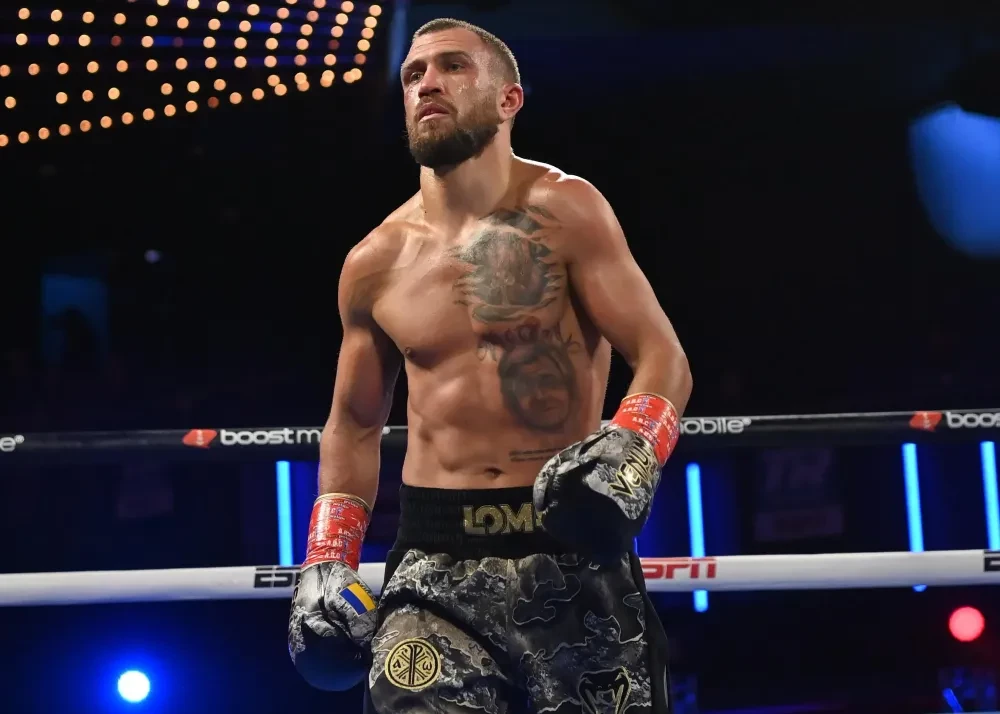 Vasiliy Lomachenko tham dự sự kiện Top Rank Boxing