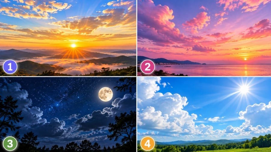 Bạn chọn bầu trời nào?