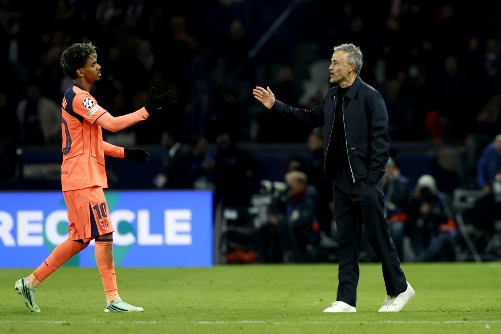Yamal là nhân tố đột biến của Barca. Ảnh: EPA.