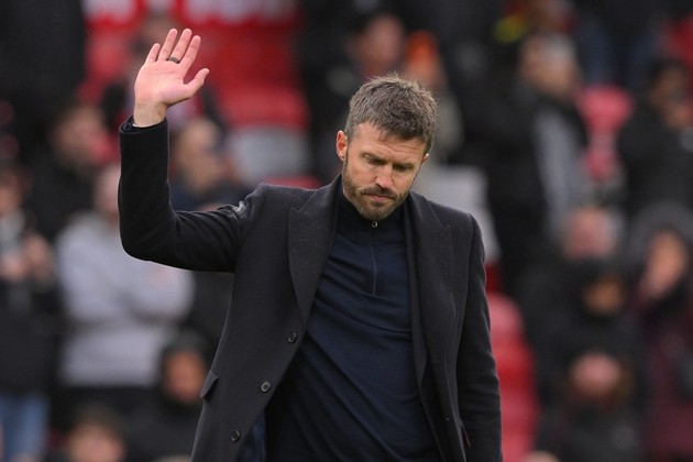 Michael Carrick không có lời bào chữa nào hơn sau thất bại trước Bournemouth. Ảnh: EPA