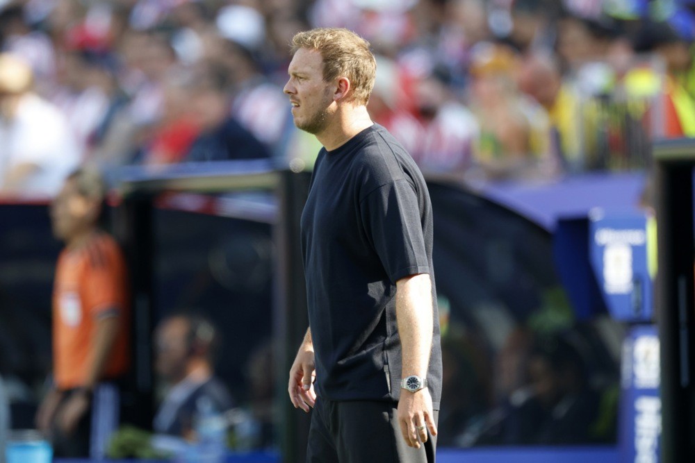 Julian Nagelsmann là ứng viên hàng đầu ngồi vào ghế nóng của MU. Ảnh: EPA.