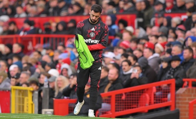 Bruno chỉ trích việc Man Utd ít chạy. (Ảnh: EPA Images)