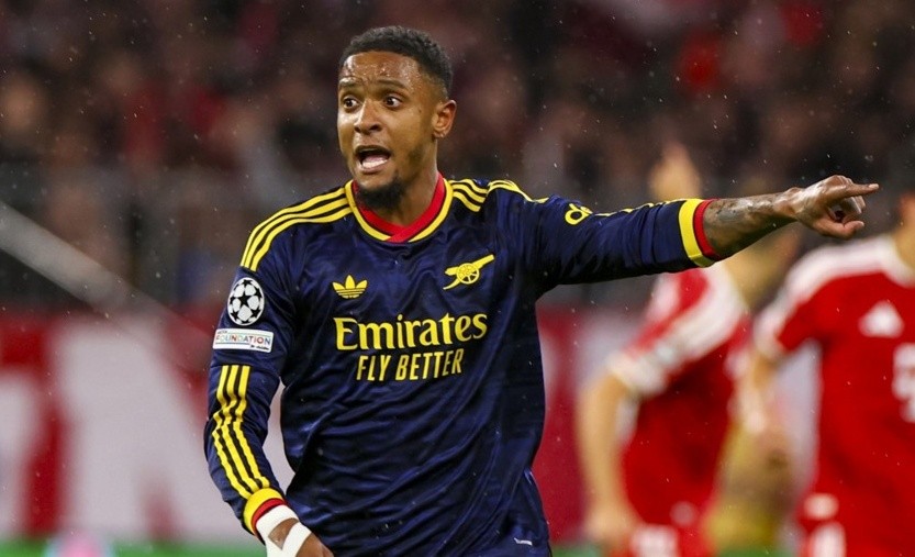 Konsa tỏa sáng ở Arsenal. Ảnh: EPA.