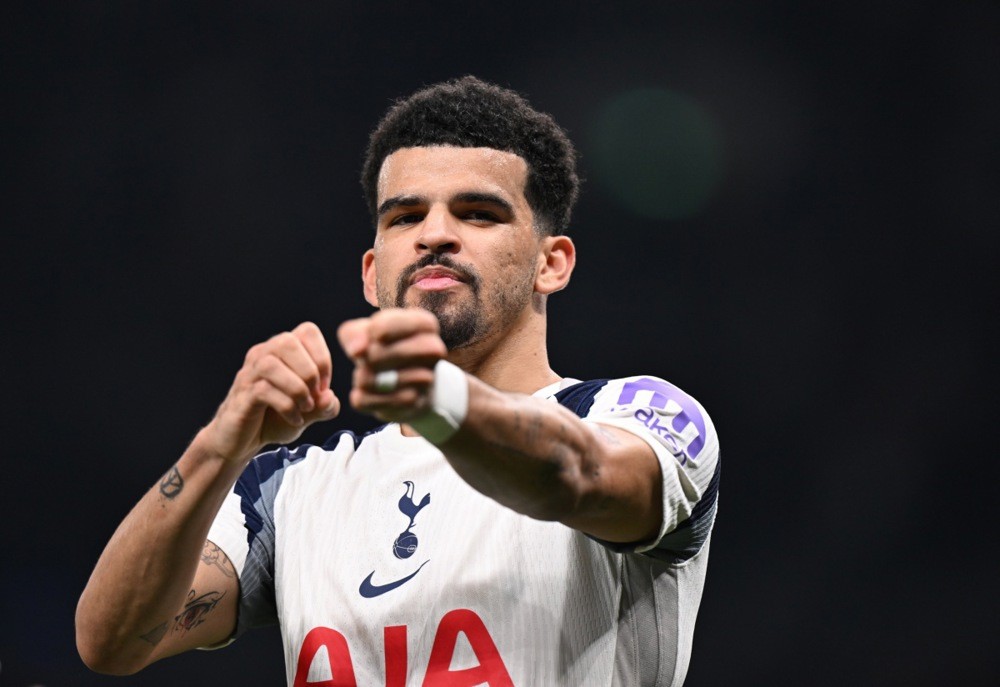 Dominic Solanke được thượng tầng Tottenham tin tưởng. Ảnh: EPA/Daniel Hambury.