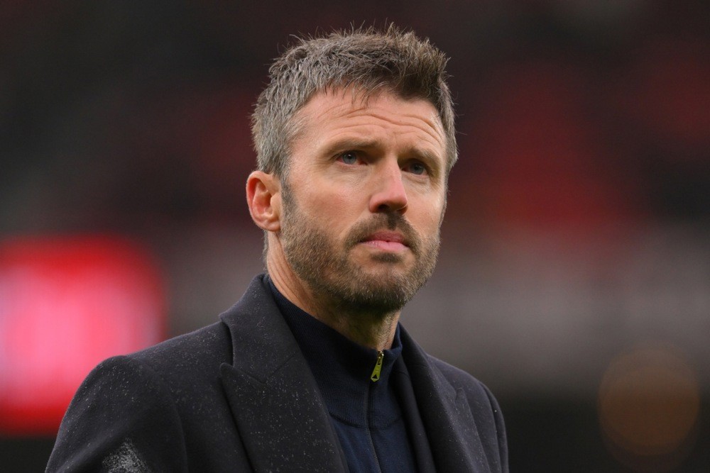 HLV Michael Carrick được cho sẽ tiếp tục dẫn dắt Man Utd ở trận gặp Chelsea. Ảnh: EPA/Gary Oakley.