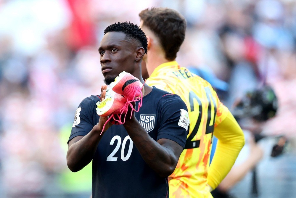 Balogun có thể rời Monaco vào mùa đông. Ảnh: EPA.