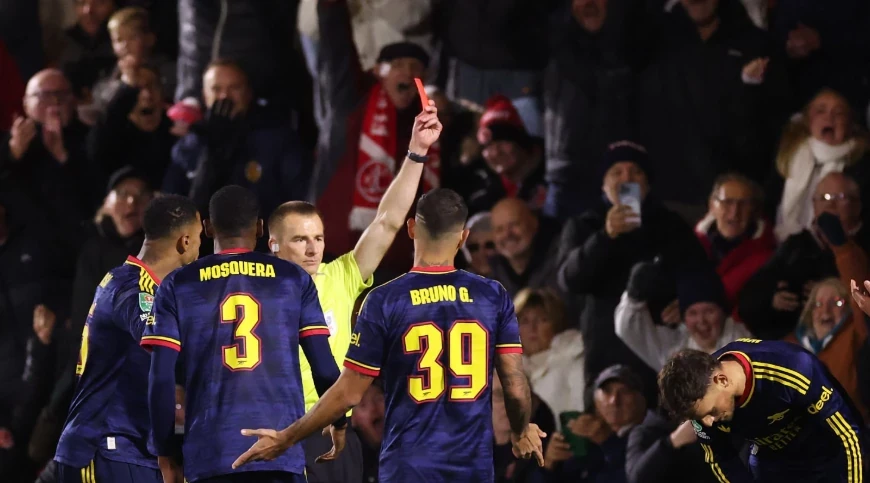Arsenal thua bất ngờ trước Fleetwood. Ảnh: Carl Recine/Getty Images.