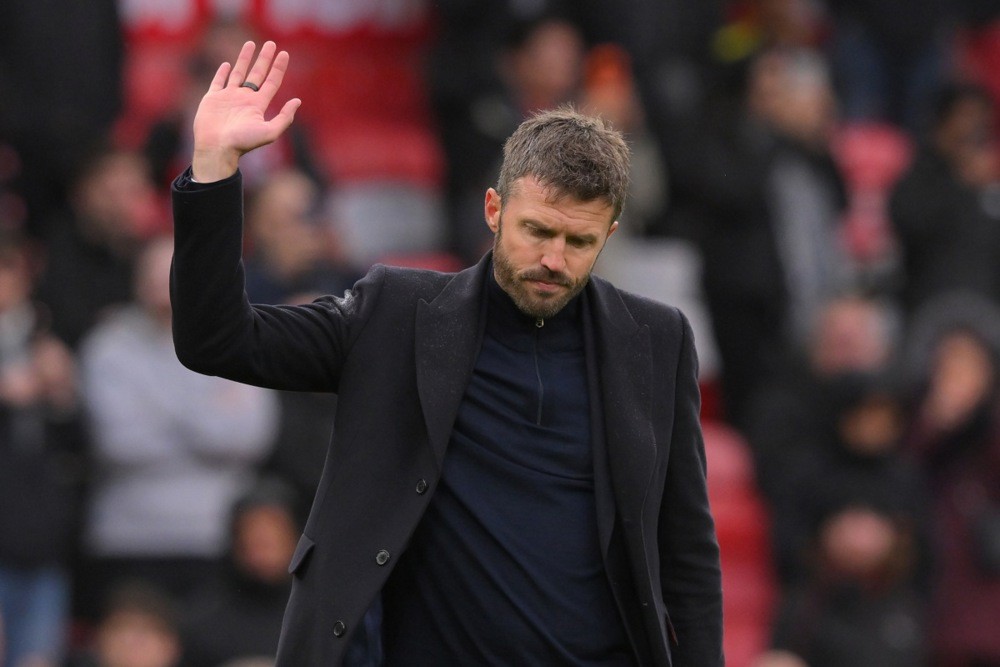 Schmeichel khẳng định việc sa thải Carrick sẽ không giải quyết được vấn đề của Man Utd. Ảnh: EPA IMAGES 