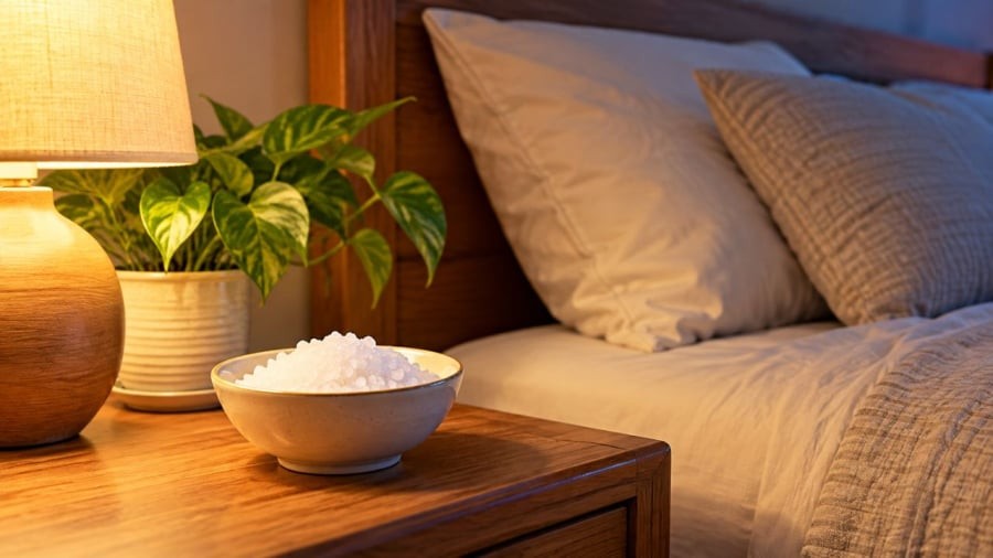 Bát muối ở đầu giường mang lại những công dụng bất ngờ