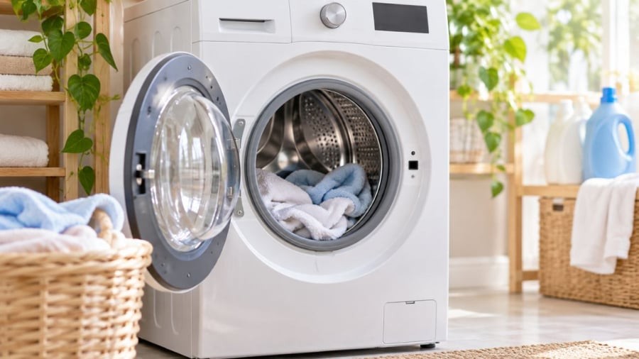 Đóng cửa máy giặt cần chú ý vì liên quan tới vệ sinh và độ bền của máy