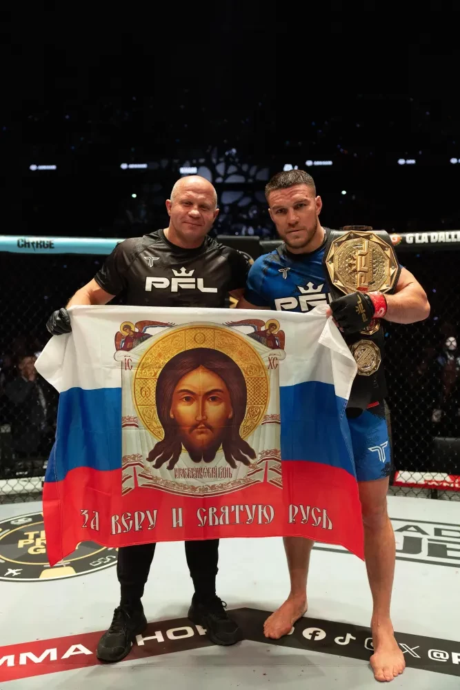 Vadim Nemkov and Fedor Emelianenko