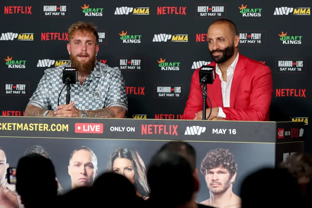 Jake Paul và Nakisa Bidarian