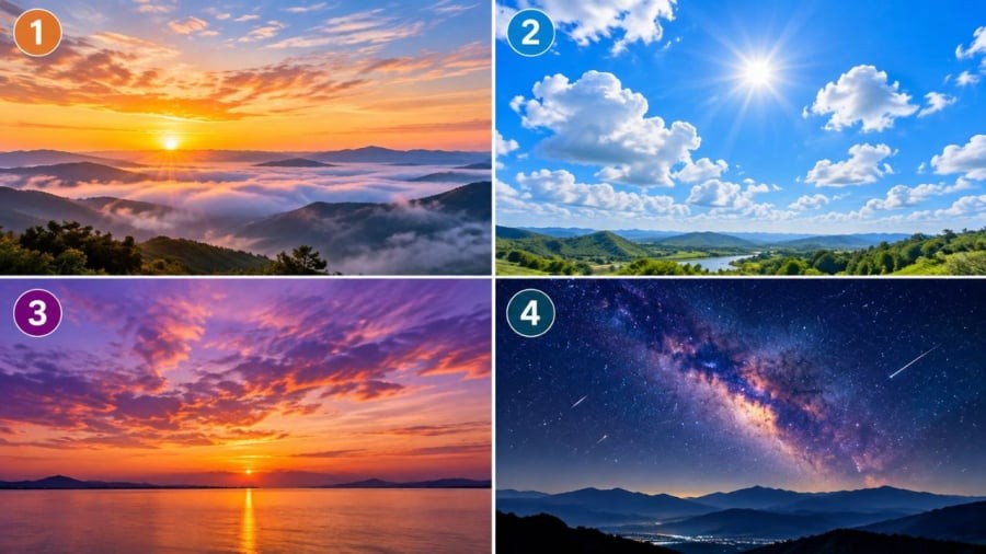 Bạn chọn bầu trời nào?