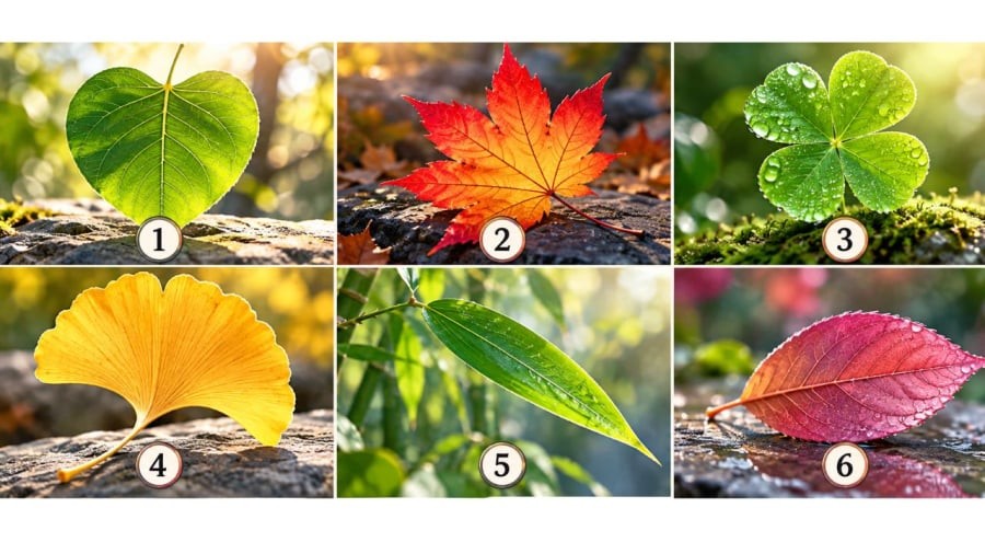 Bạn chọn chiếc lá nào?