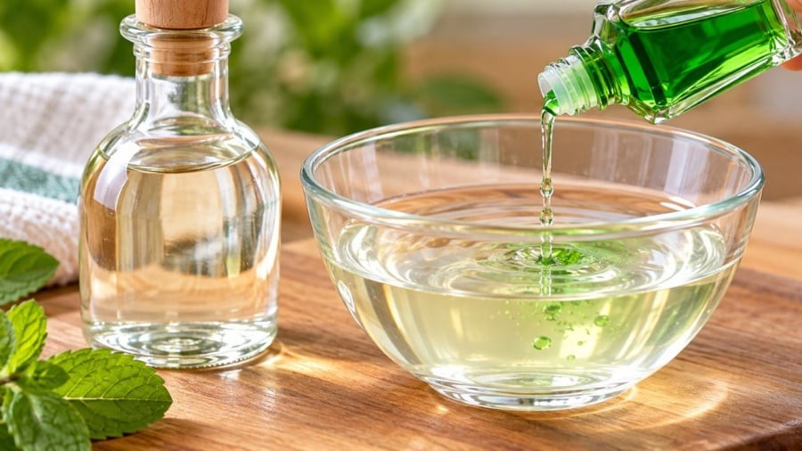 Trộn giấm với dầu gió mang lại những công dụng bất ngờ