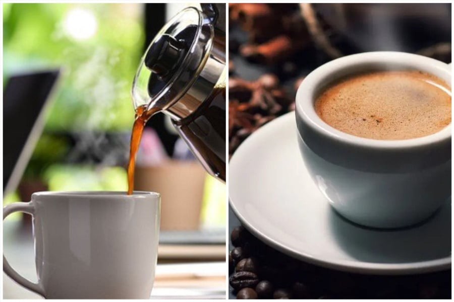 Caffeine trong cà phê có tác dụng kích thích hệ thần kinh trung ương, giúp tăng sự tỉnh táo và giảm cảm giác buồn ngủ. 