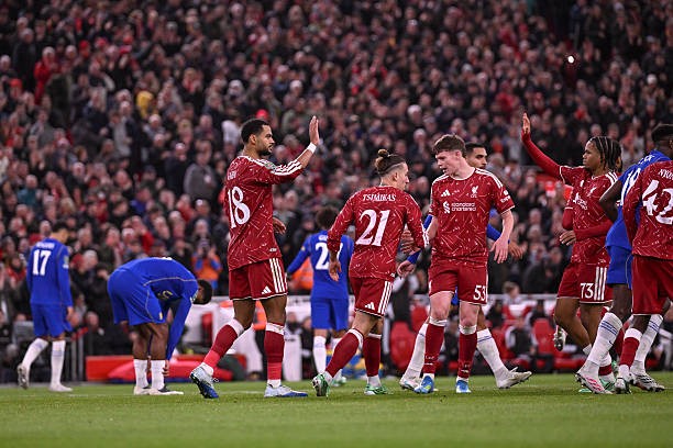 Gakpo góp công lớn giúp Liverpool đi tiếp. Ảnh: Liverpool FC/Liverpool FC via Getty Images.