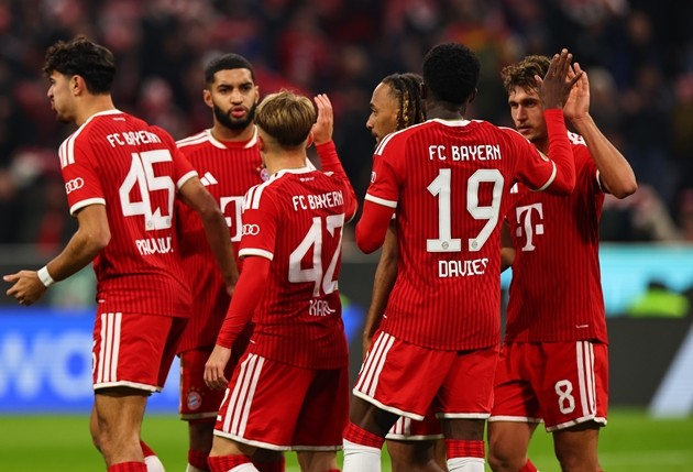 Bayern Munich thắng đậm đối thủ dưới cơ. Ảnh: EPA