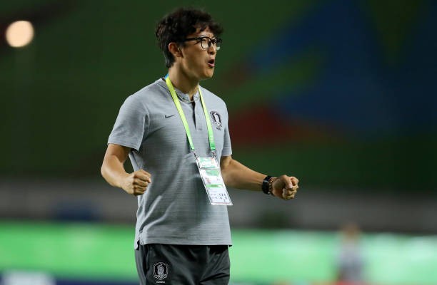 HLV Kim Jung Soo của U19 Hàn Quốc. Ảnh của Maddie Meyer - FIFA/FIFA via Getty Images.
