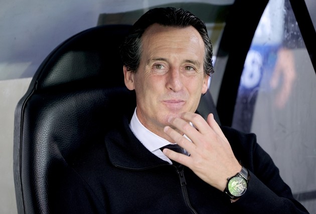 Unai Emery là 1 trong những ứng viên ngồi ghế nóng Man United. Ảnh: EPA