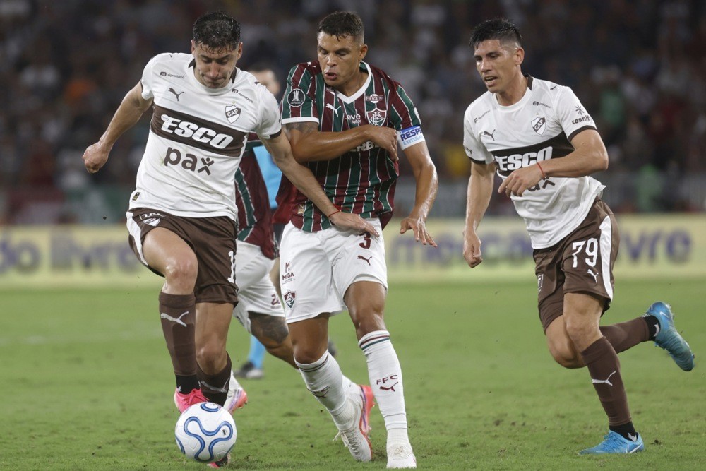 Thiago Silva vừa góp công giúp Fluminense giành chiến thắng. Ảnh: EPA.