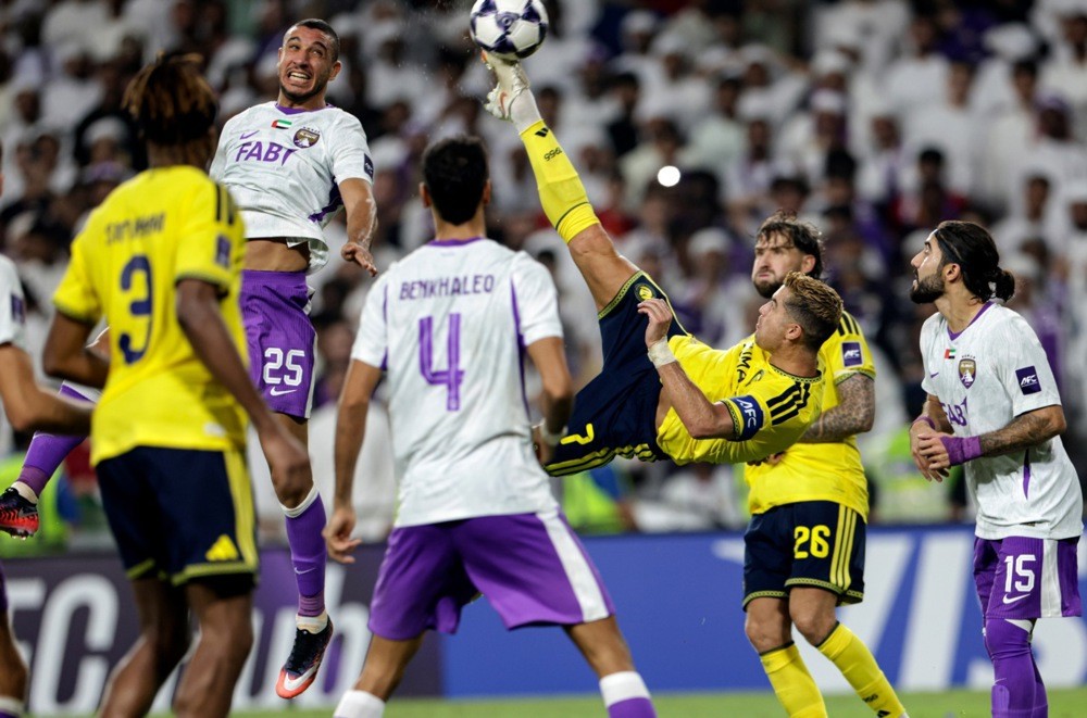  Ronaldo đang hướng tới cột mốc 1.000 bàn thắng. Ảnh: EPA.