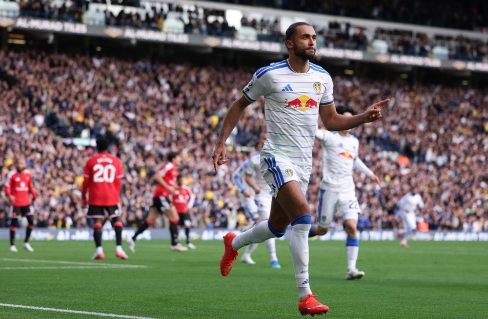 Dominic Calvert-Lewin là ưu tiên của MU. Ảnh: EPA.