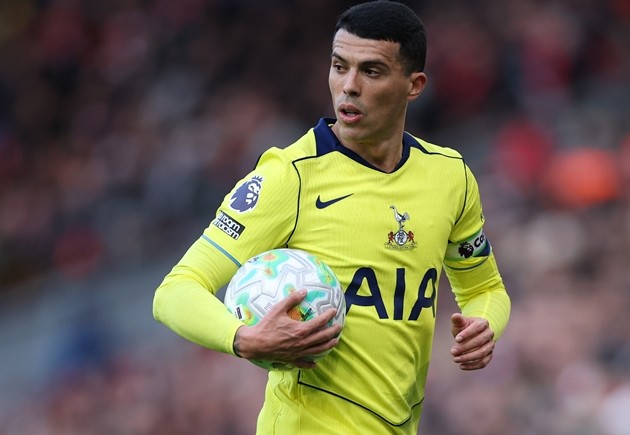 Pedro Porro lên tiếng về tương lai ở Tottenham Hotspur. Ảnh: EPA/ADAM VAUGHAN