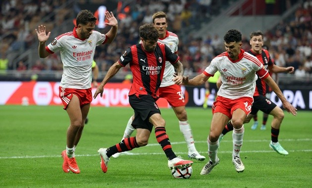 Pulisic tiếp tục cống hiến cho AC Milan. (Ảnh: EPA Images)