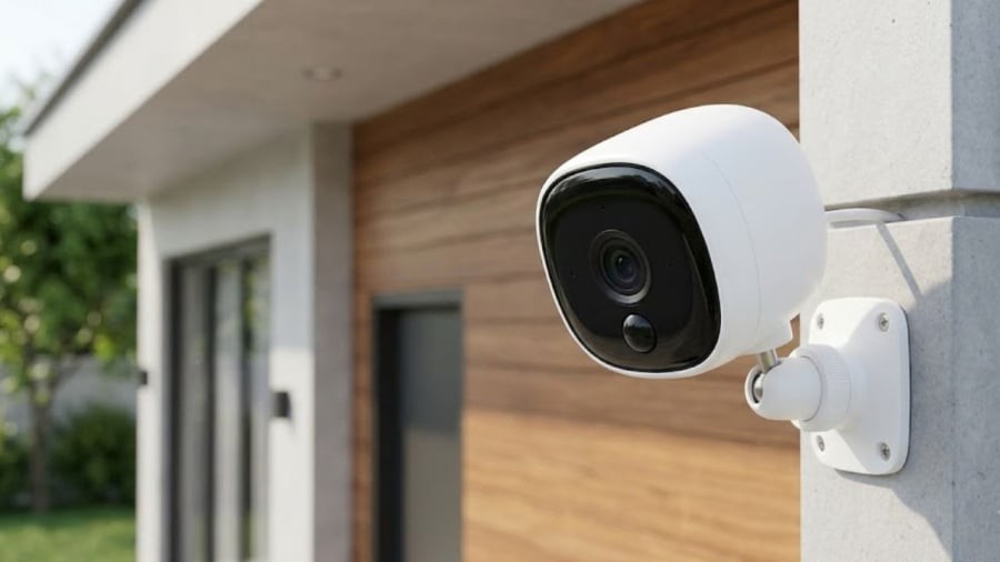 Khi lắp camera an ninh trong nhà, gia chủ cần chú ý chọn vị trí hợp lý.