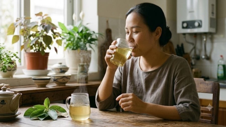 Nên uống nước lá ổi tươi hay khô?