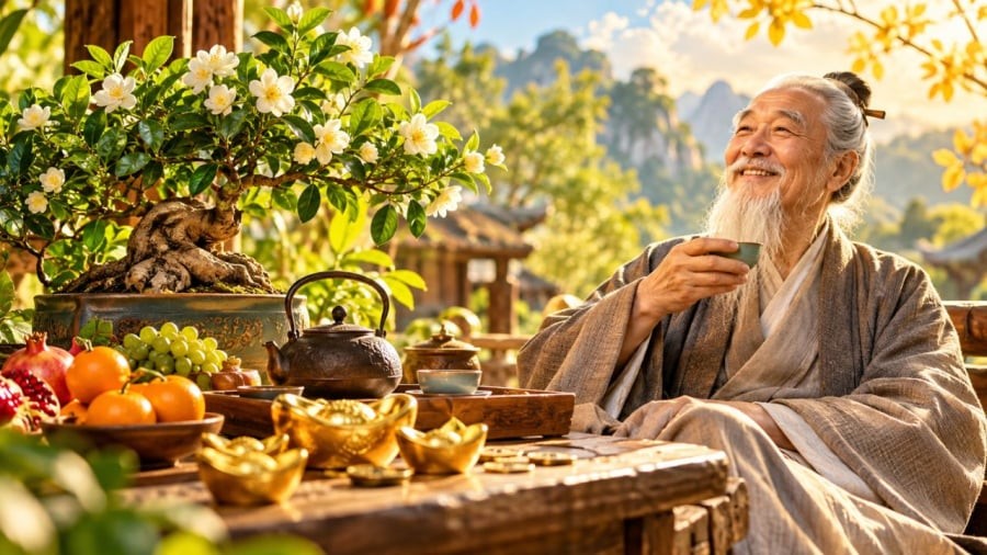 Người có phúc đủ đầy thì cuộc đời càng về sau càng thênh thang