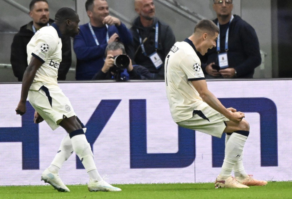 Nicolo Tresoldi đang là mục tiêu trong tầm ngắm của Arsenal. Ảnh: EPA.