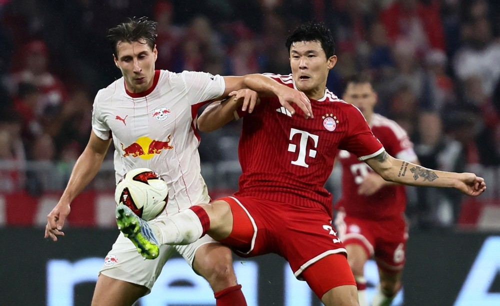 Kim Min-jae đang dần lấy lại vị trí ở Bayern. Ảnh: EPA.