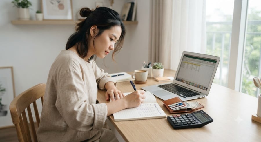 Ghi chép chi tiêu và cân nhắc trước mỗi quyết định mua sắm là bước đầu giúp kiểm soát tài chính cá nhân hiệu quả.