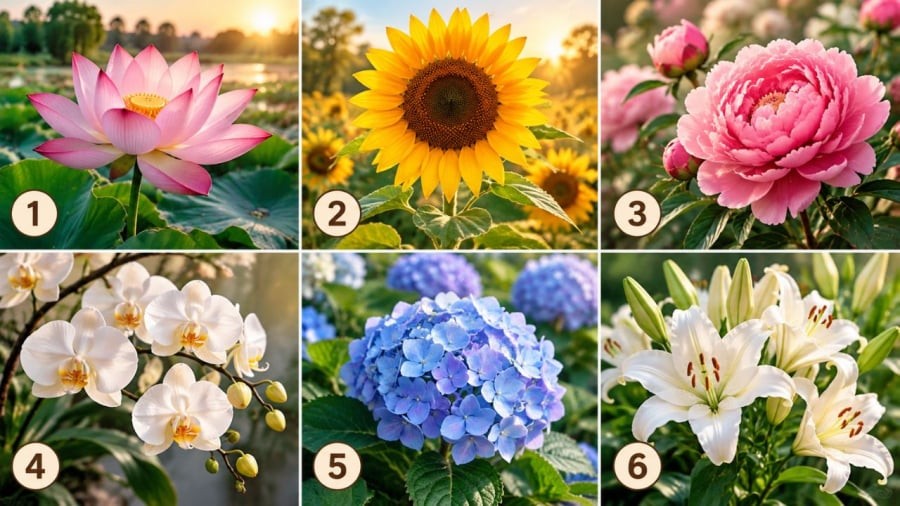 Bạn chọn bông hoa nào?