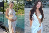 Hot girl Hải Phòng đi thi hát cưới luôn giám đốc âm nhạc hơn 13 tuổi, giờ mang thai đôi bụng bầu "vượt mặt" vẫn xinh