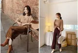 Quần ống suông màu nâu – Món đồ giúp phong cách thanh lịch và sang trọng mà không bao giờ lỗi mốt