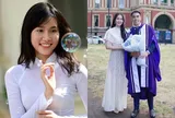 Nữ giảng viên làm Thủ khoa trường chuyên, được tuyển thẳng vào 2 trường đại học top đầu, là Á hậu lấy chồng gia thế