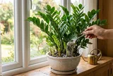 Đừng chỉ tưới nước: Thêm 1 thìa này vào chậu, cây kim tiền bật chồi liên tục, lá xanh bóng mướt