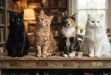 Trắc nghiệm: Chọn 1 chú mèo bạn thấy ấn tượng nhất
