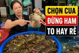Chọn cua đừng ham to hay rẻ, thấy thứ này người bán cho cũng đừng ham