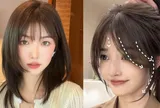 Kiểu tóc giúp che thái dương hóp, gò má cao, làm chị em trẻ ra chục tuổi