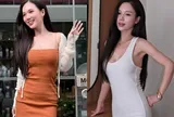 Mỹ nhân VTV diện đồ theo công thức "trên ngắn dưới dài" khéo tôn đường cong, số đo 3 vòng 82-56-87cm