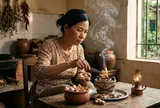 Tháng 7 âm lịch, vì sao nhiều nhà lại mang vỏ tỏi đốt cùng gừng khô?