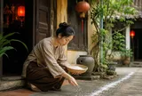 Vì sao tháng 7 âm người xưa hay rắc muối và gạo quanh nhà